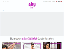 Tablet Screenshot of ahu.com.tr
